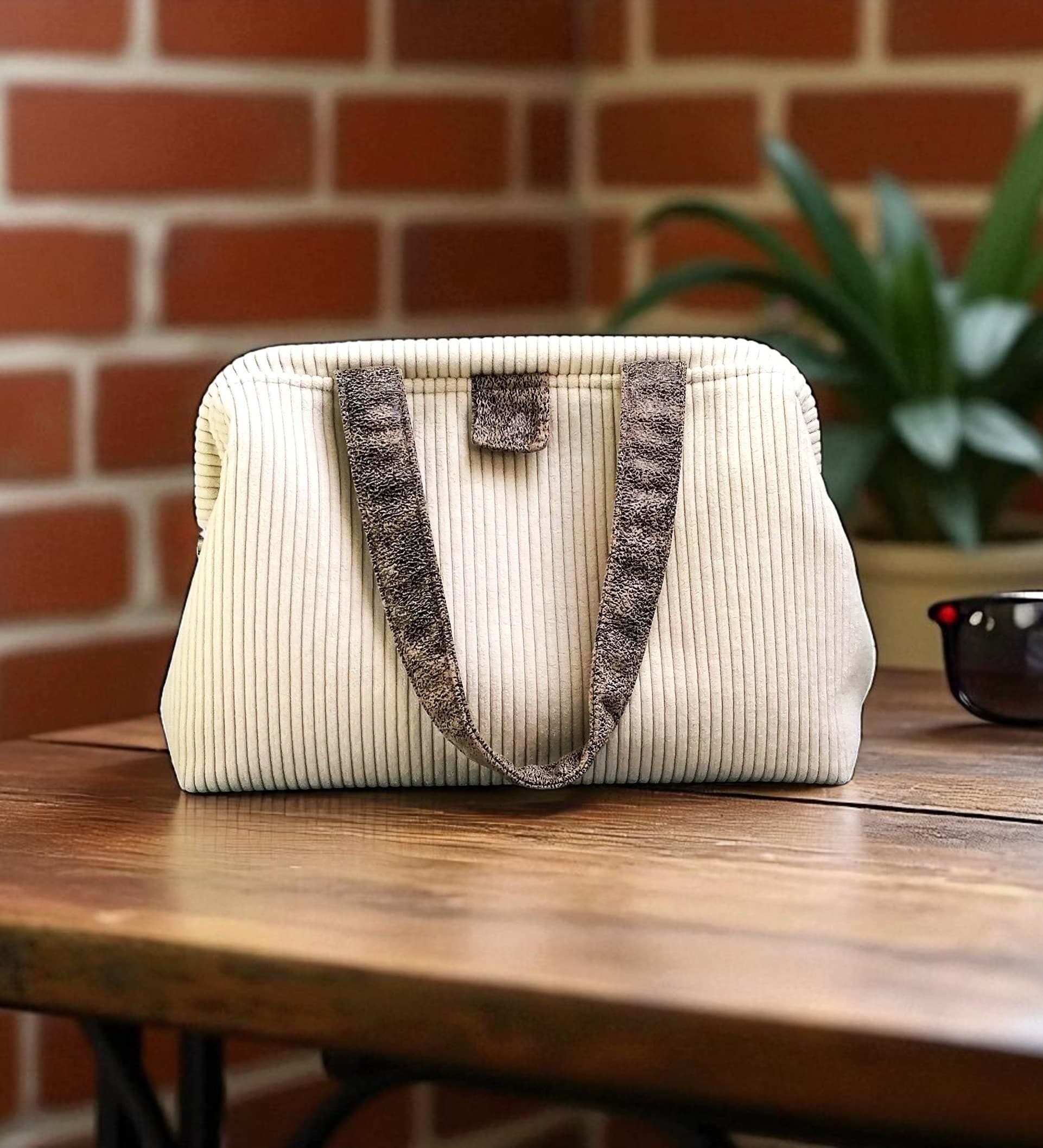 Sac tubulaire blanc alt