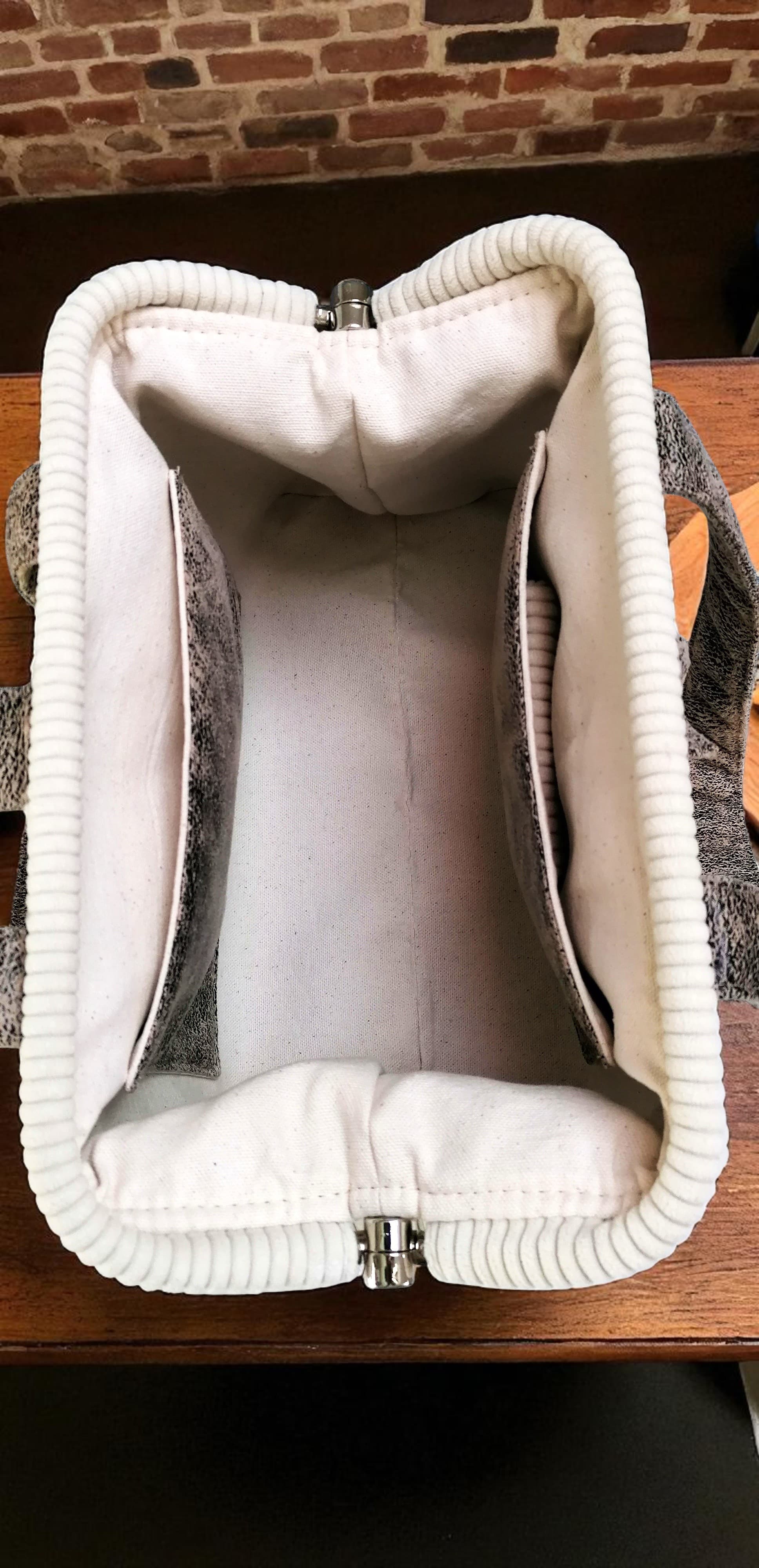 Sac tubulaire blanc 3